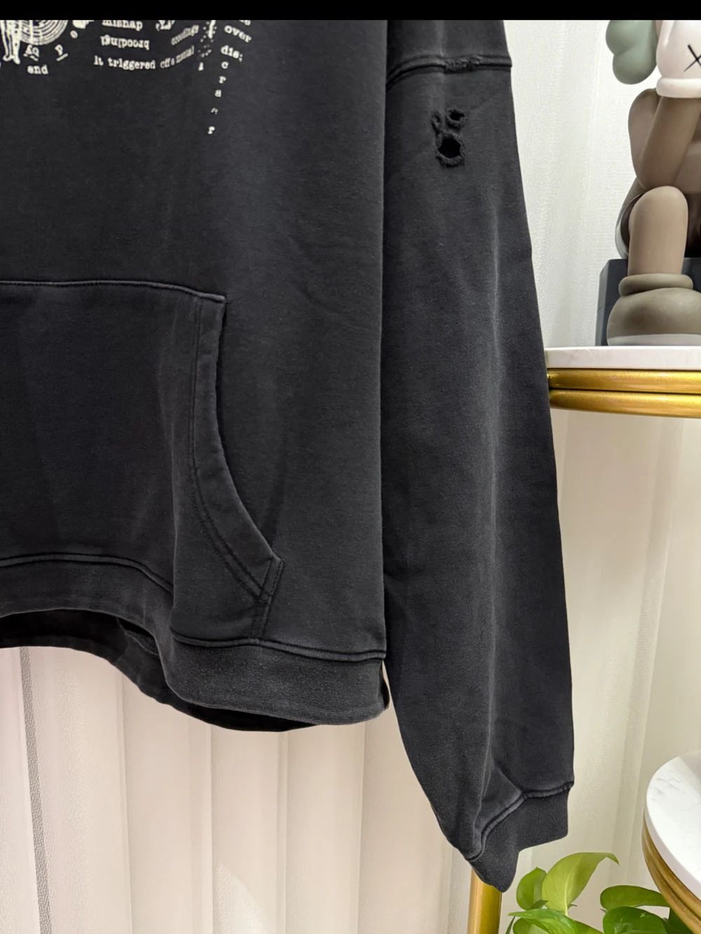 Kids Rich Dep graphic-print hoodie