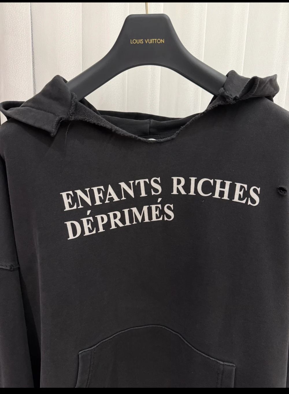 Kids Rich Dep graphic-print hoodie