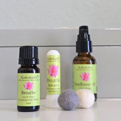 Breathe Wellness Bundle (with Inhaler + Sunflower Oil)