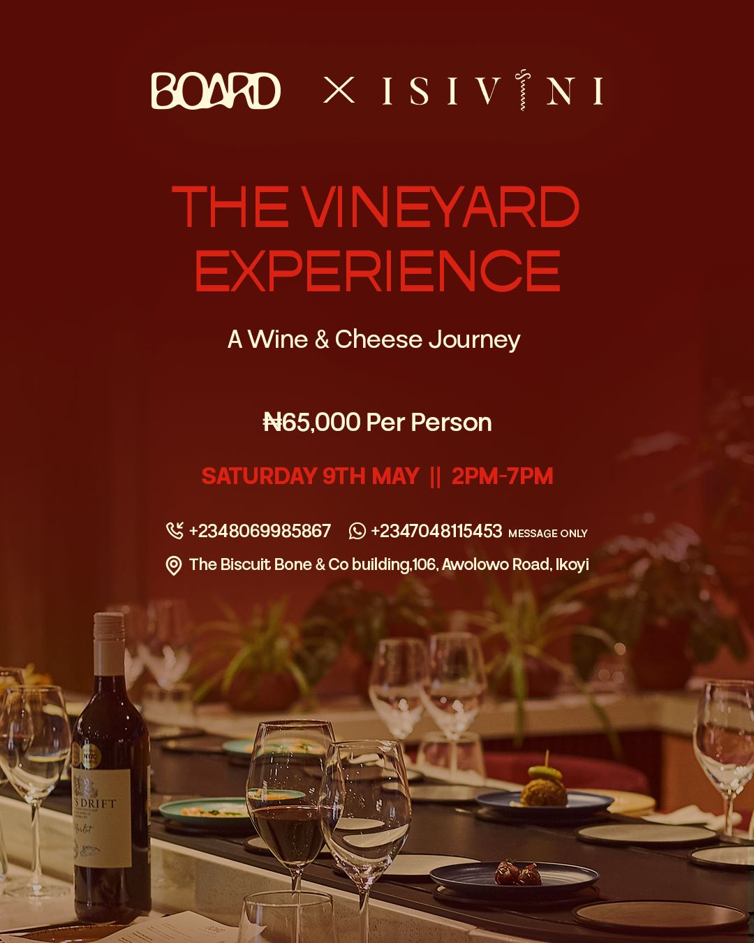 Board X IsiVini: The Vineyard Experience