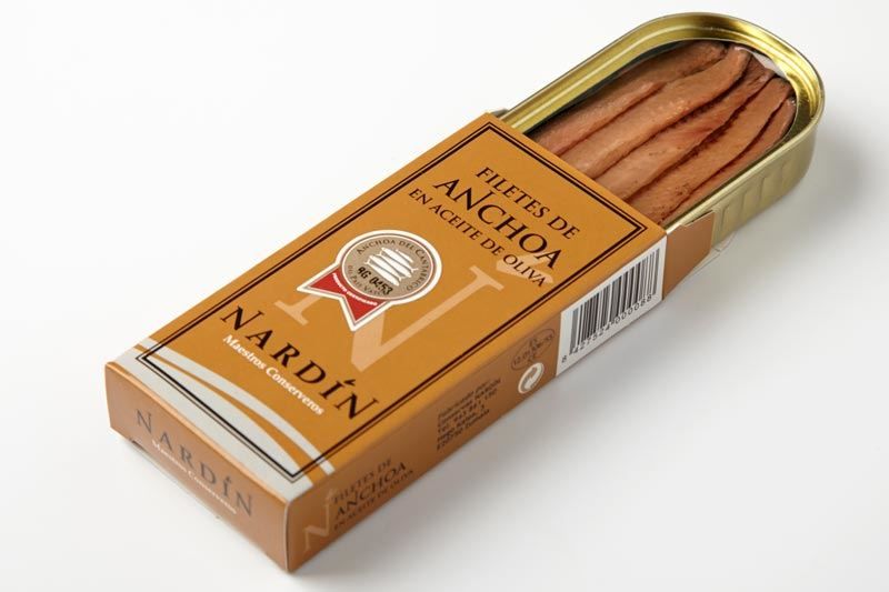 NARDIN - FILETTI DI ACCIUGHE DEL MAR CANTABRICO 50g