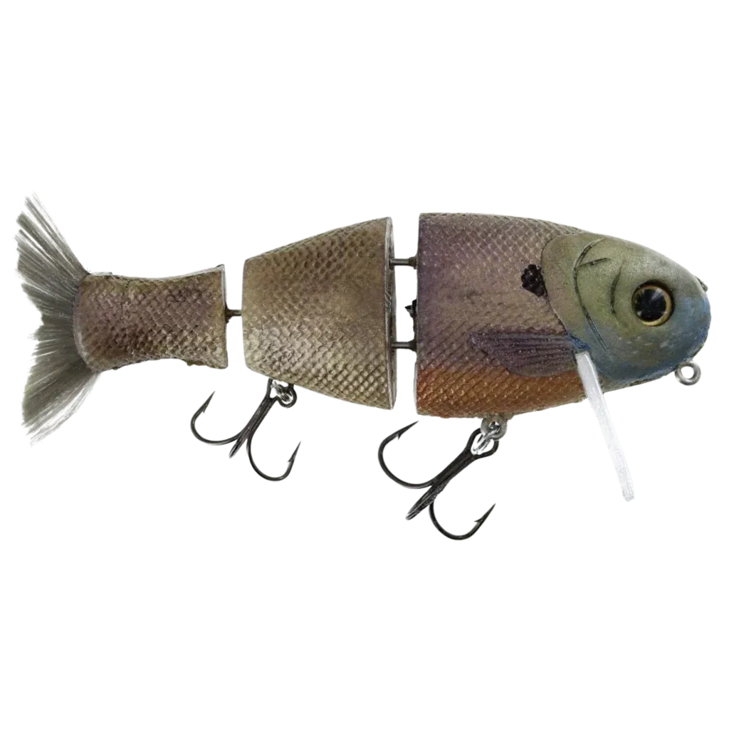 Bull Shad 4x4 6"  Emerald Gill