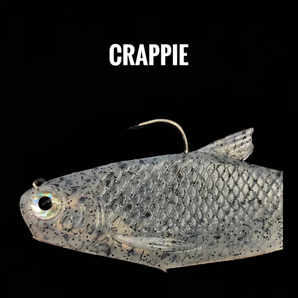 Bull Shad Bacca Burrito 6" Crappie