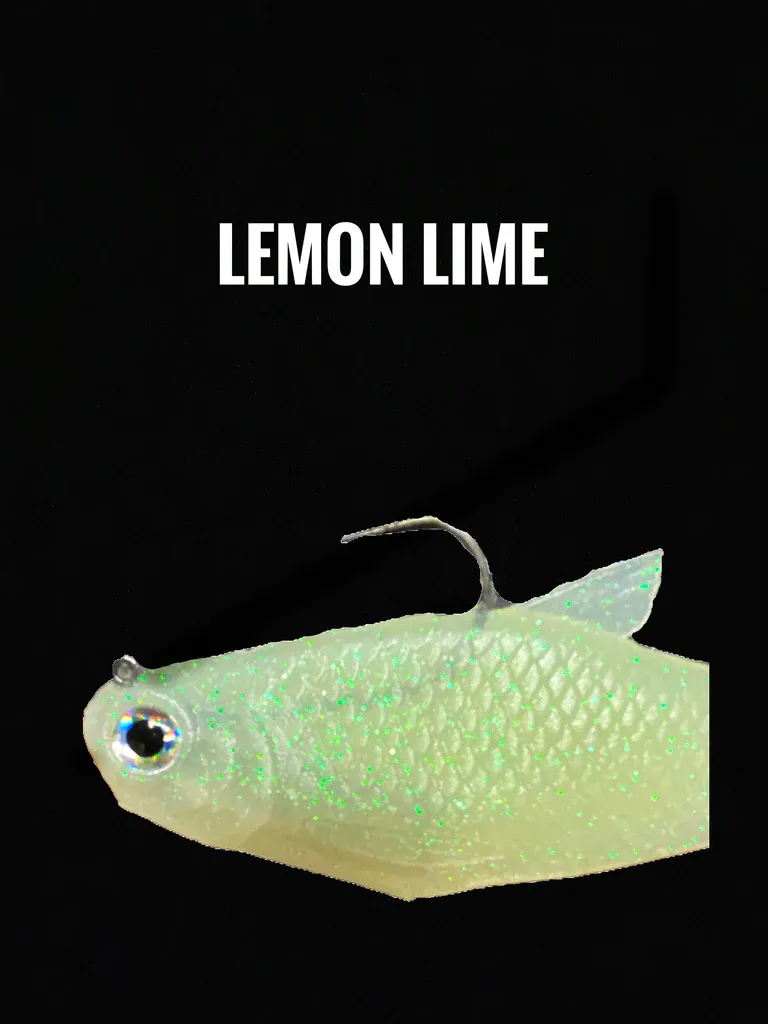 Bull Shad Bacca Burrito 6" Lemon Lime