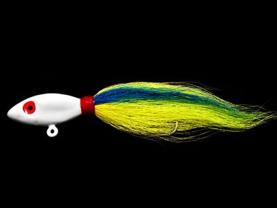 Capt. Mack Chipmunk Jig 2oz Blue/Chart.