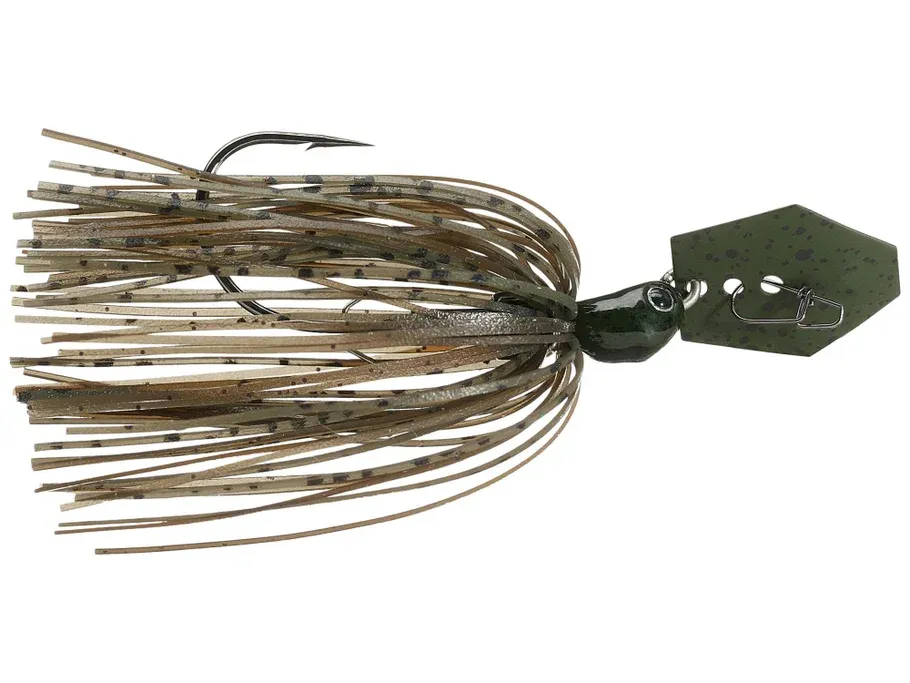 Chatterbait Jackhammer: Baby   1/4oz Green Pumpkin 1pk