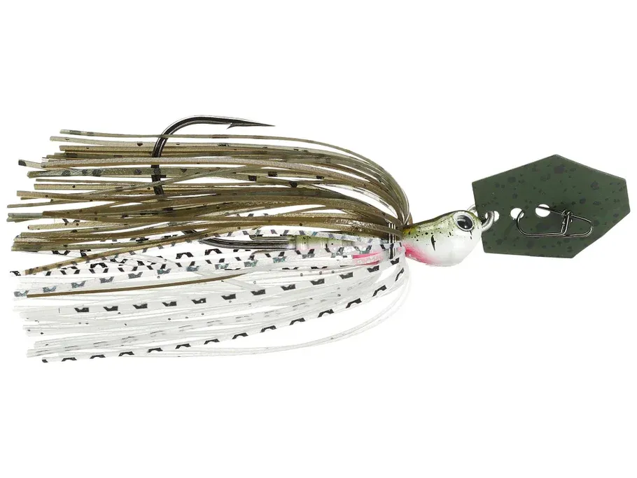 Chatterbait Jackhammer: Baby  3/8oz Green Pumpkin Shad 1pk