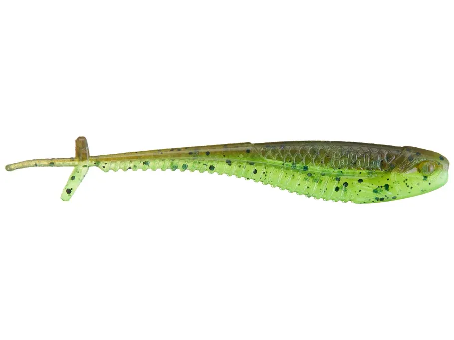 CrushCity Mooch Minnow 3'' Green Pumpkin Cht Pepper