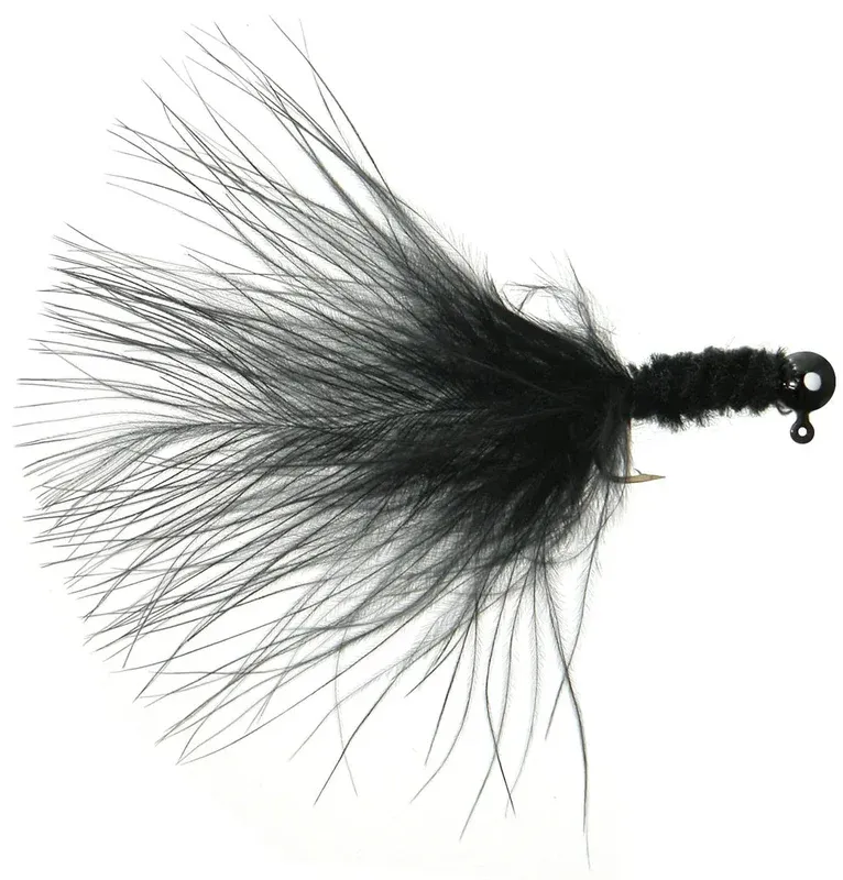 Danielson JGC116BBB Crappie Jig 1/16oz Black 3pk