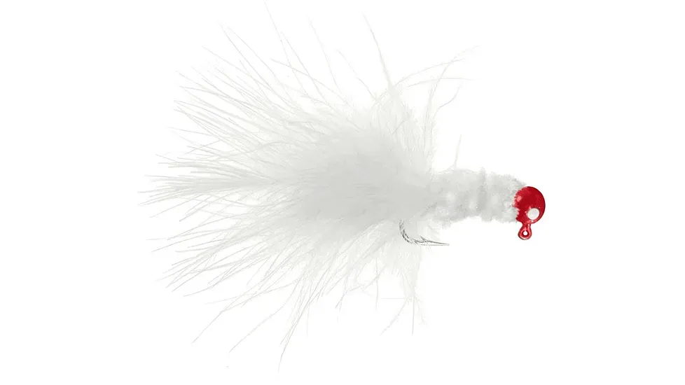 Danielson JGC116RWW Crappie Jig 1/16oz Red/White 3pk