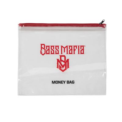 BassMafia Money Bag   16''x13'' Clear