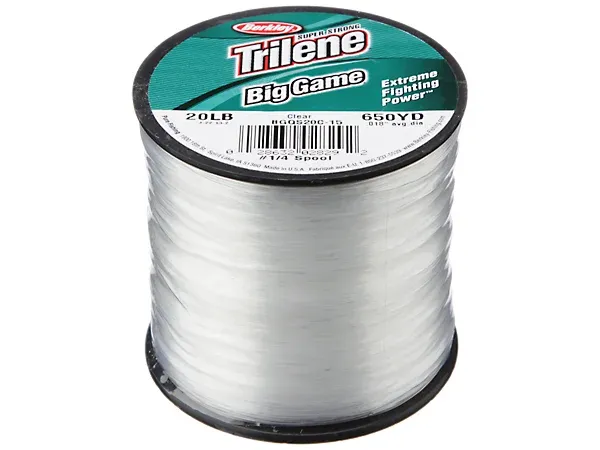 Berkley BG125-15 Trilene Big Game Mono 25lb 2380yd Clear