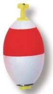 Betts Snap On: Weighted Oval 2'' Red/Wht 2pk