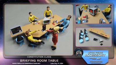 Constitution Class - 4.5" Scale - Briefing Room Table