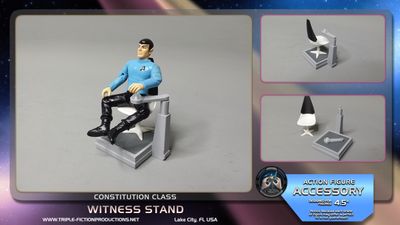 Constitution Class - 4.5" Scale - Witness Stand
