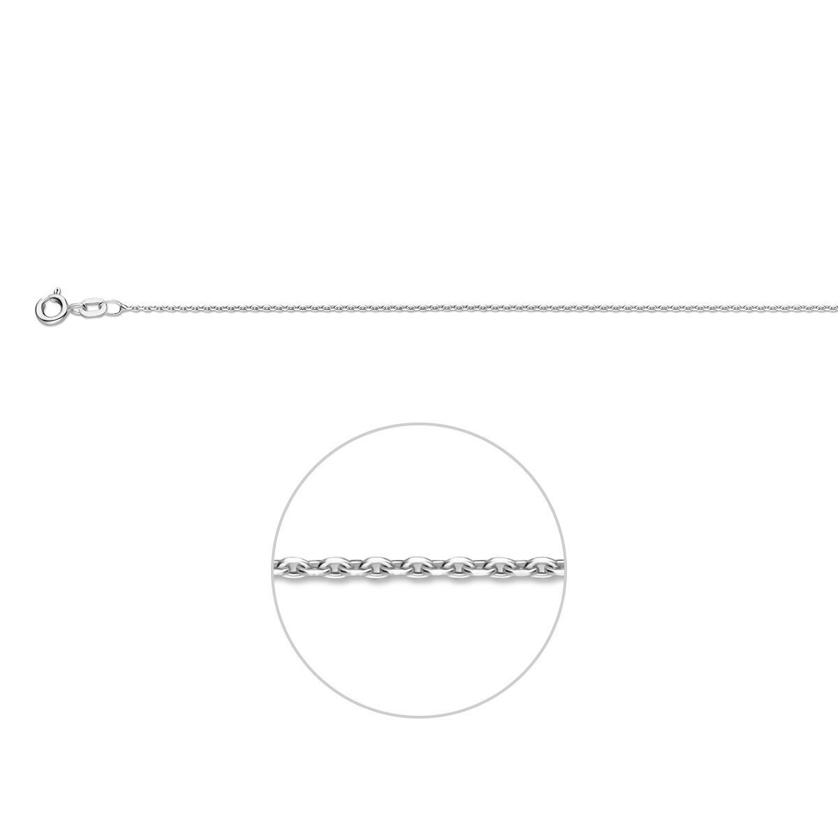 Collier anker (zilver)