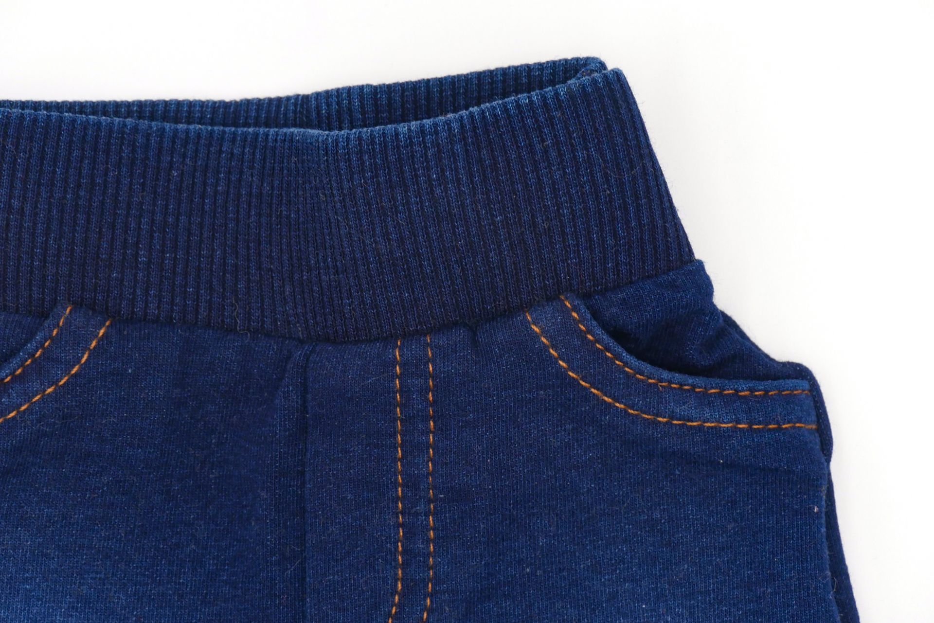 Puppenhose || Jeanshose blau uni || Pumphose für Waldorfpuppen || echte Hosentaschen || Für Puppen zwischen 40 und 50cm