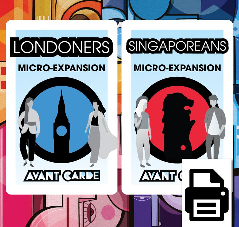 Avant Carde: Londoners and Singaporeans