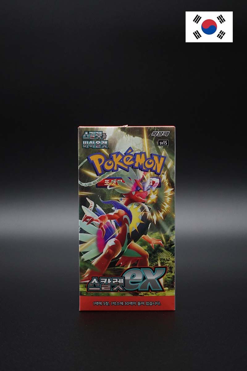 Pokemon - Scarlet ex - Display - Koreanisch