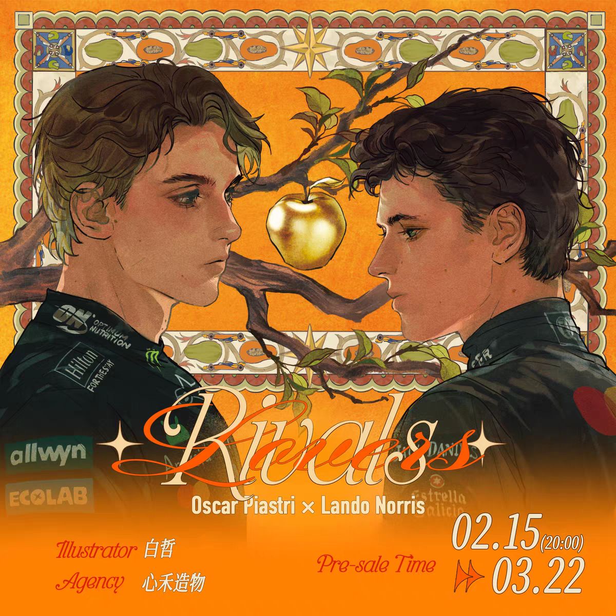 Formula 1 - Landoscar Rivals Merch (Fanamade)