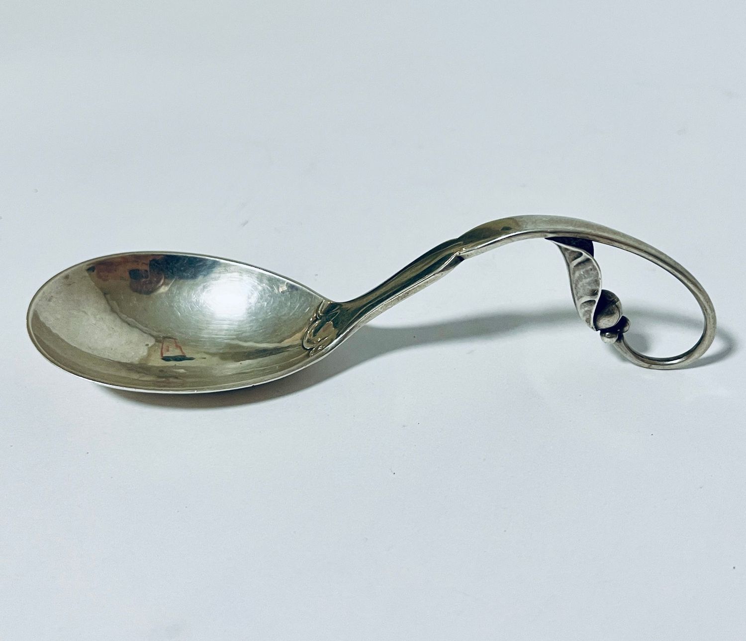 Georg Jensen Sterling Silver Sugar / Jam Spoon
