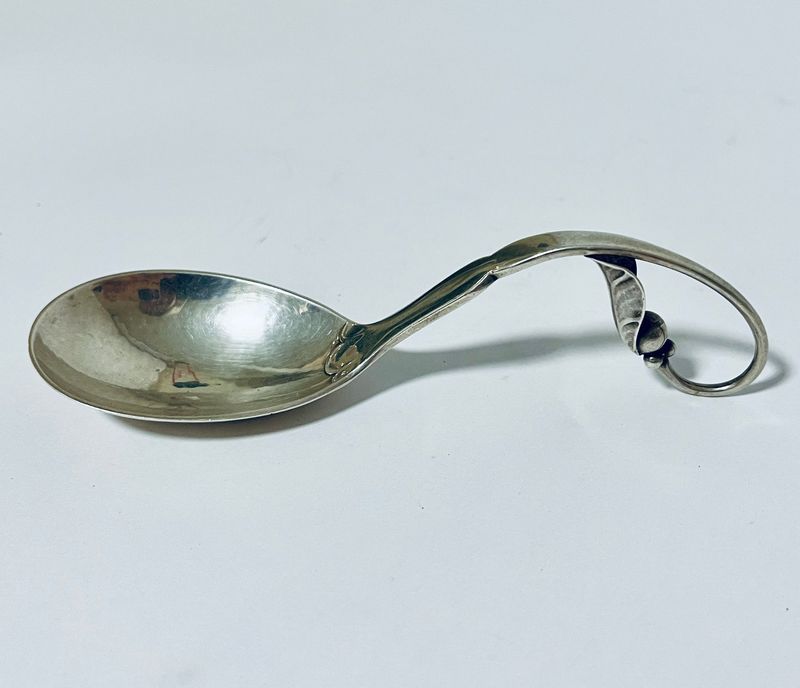Georg Jensen Sterling Silver Sugar / Jam Spoon