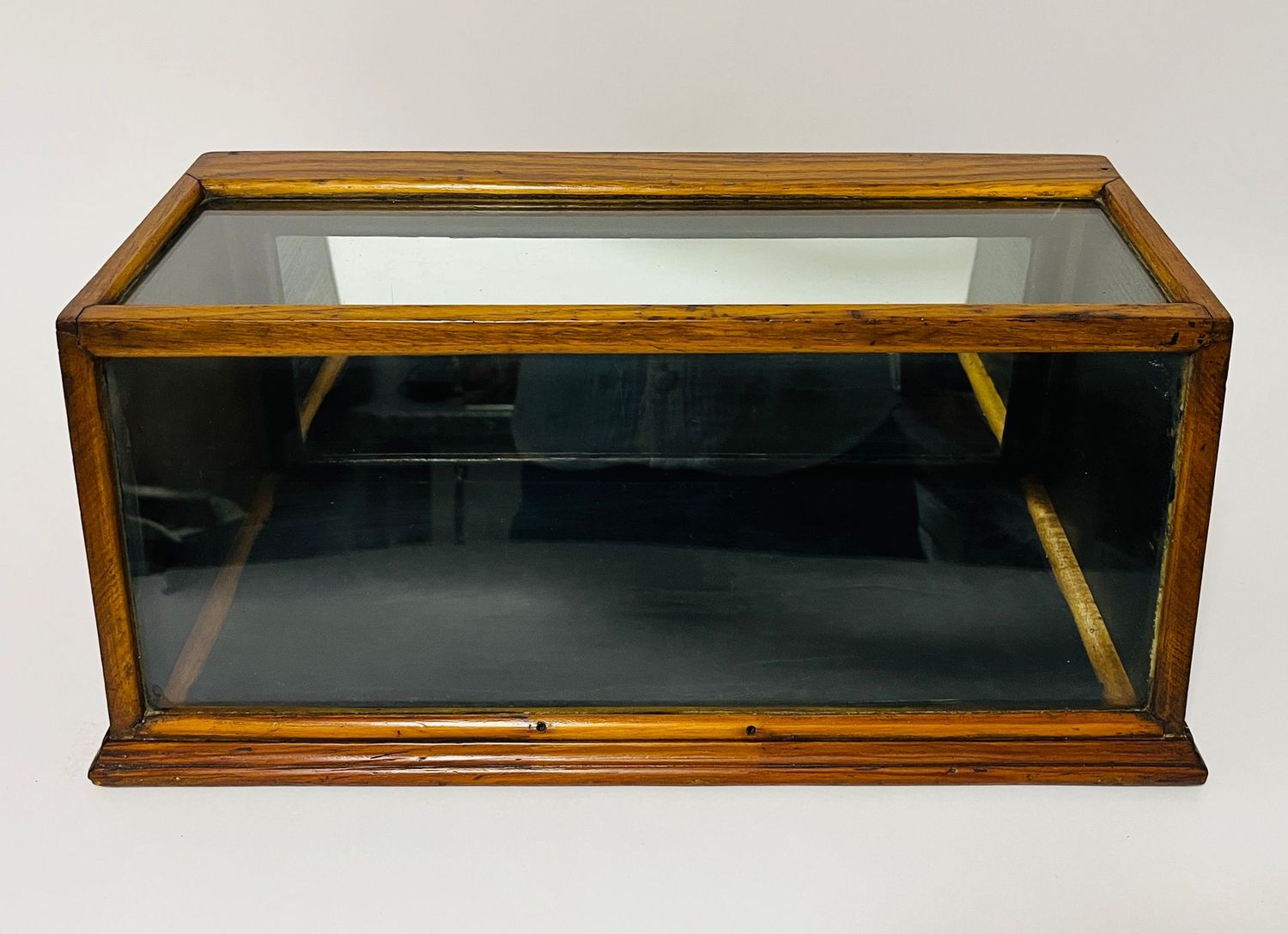 Antique Oak Display Cabinet
