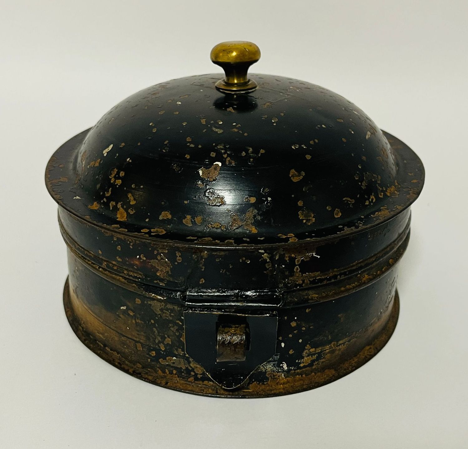 Antique Toleware Spice Tin
