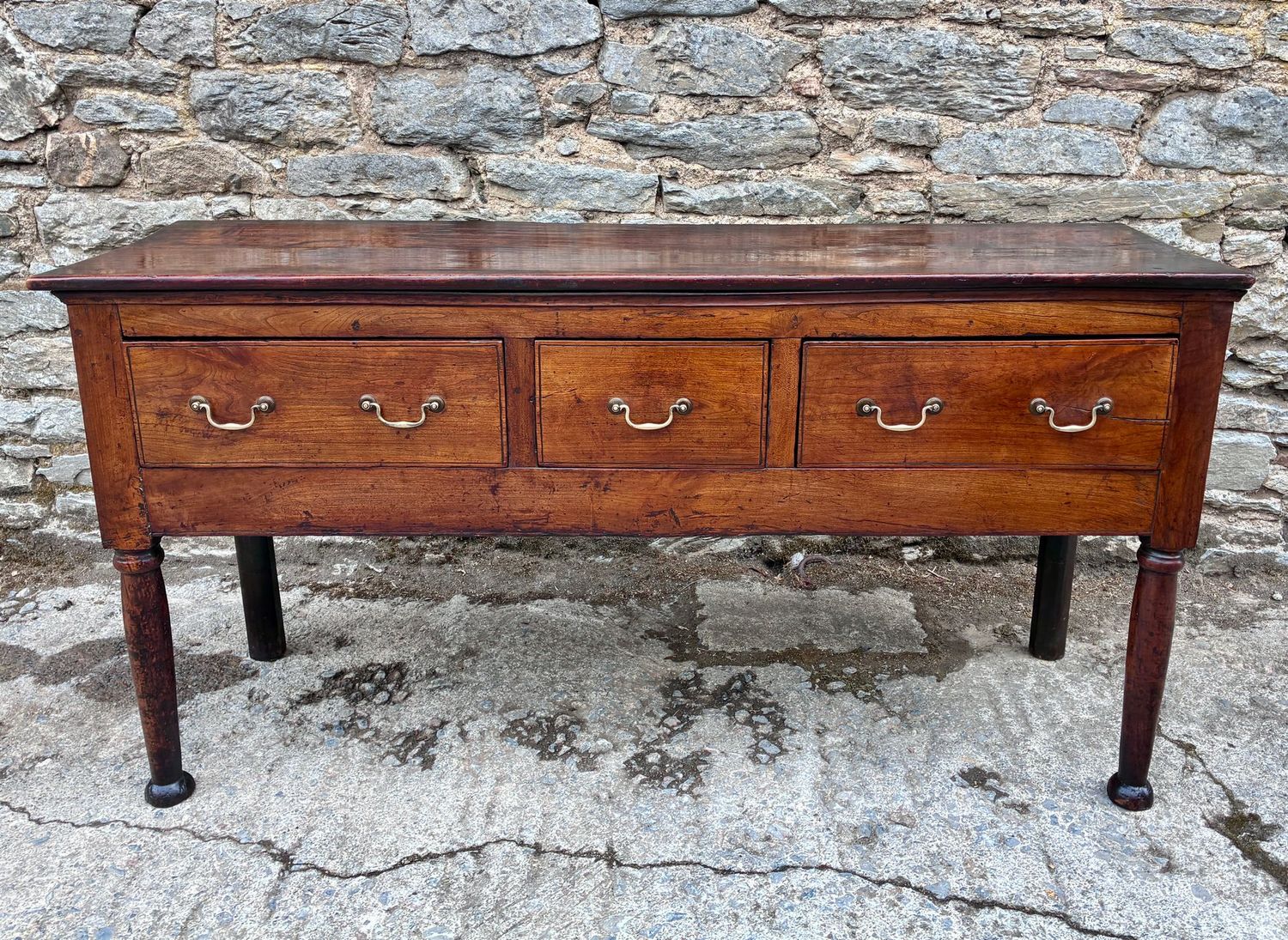 George III Fruitwood Dresser Base
