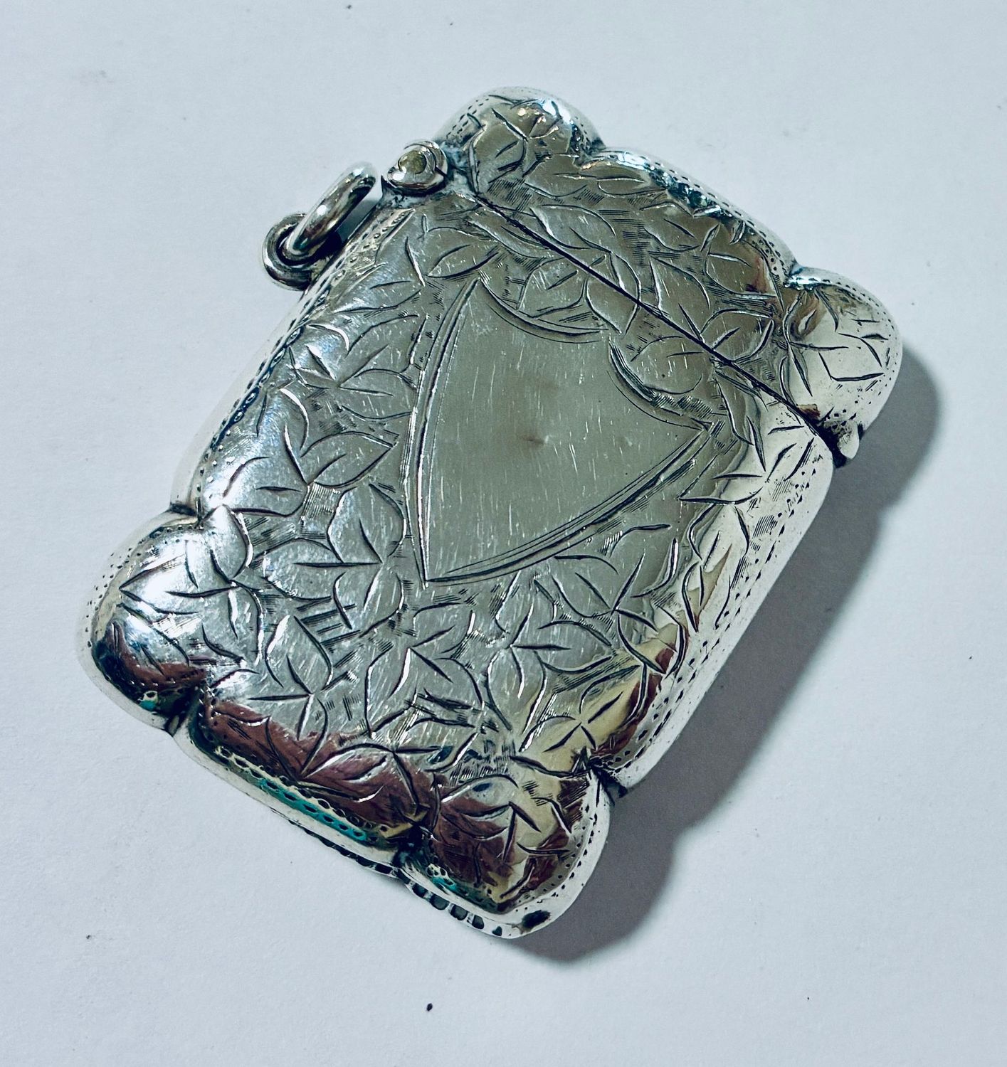 Victorian Silver Vesta Case