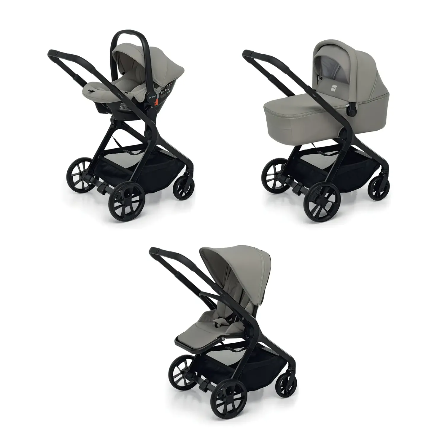 Trio Brio Travel System 3 in 1 Brevi