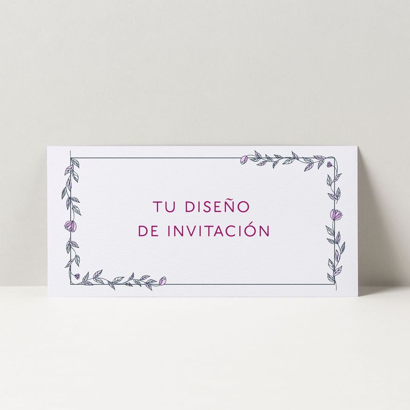 Invitación Americana con Sobre