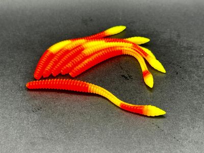 Forellen-Spezis | Knut Fire oranje fluo geel 8 stuks