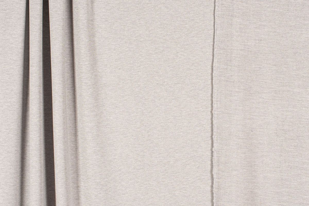 French Terry Knit - Heather Grey
