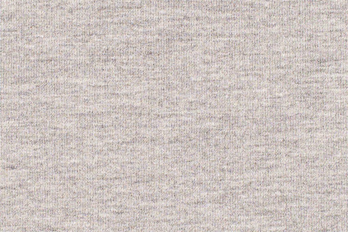 French Terry Knit - Heather Grey