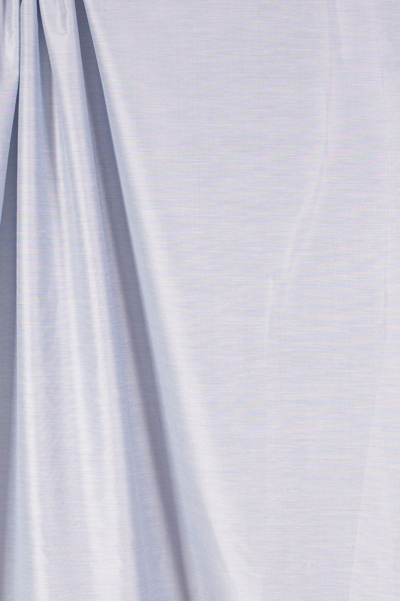 Silk/Cotton Broadcloth - Baby Blue