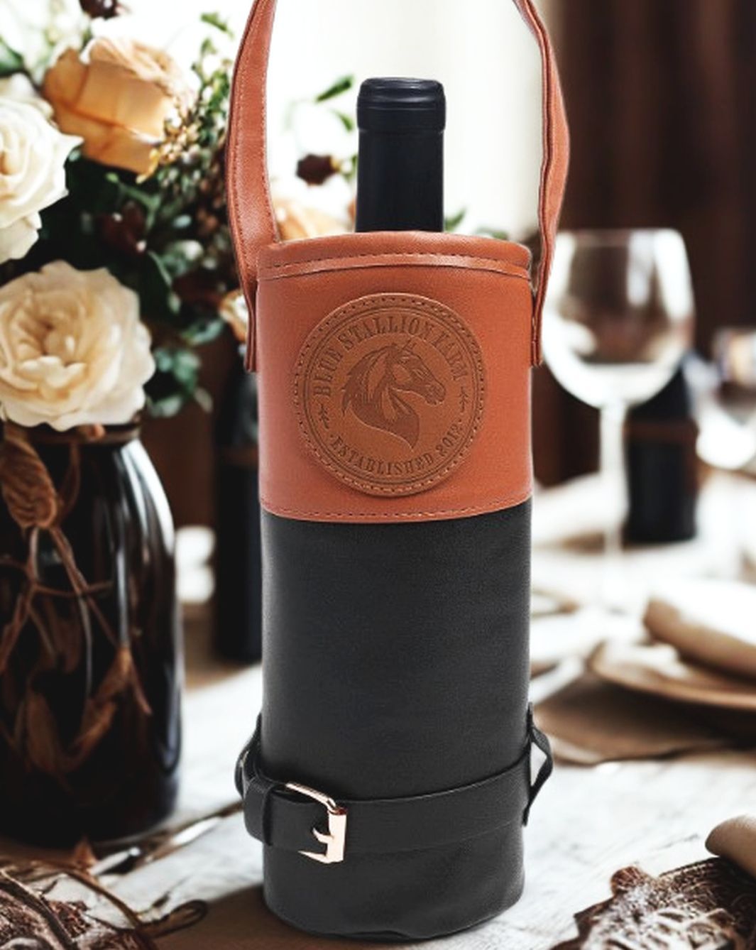 English Riding Boot Wine Caddy #BS14 English Riding Boot Wine Caddy #BS14