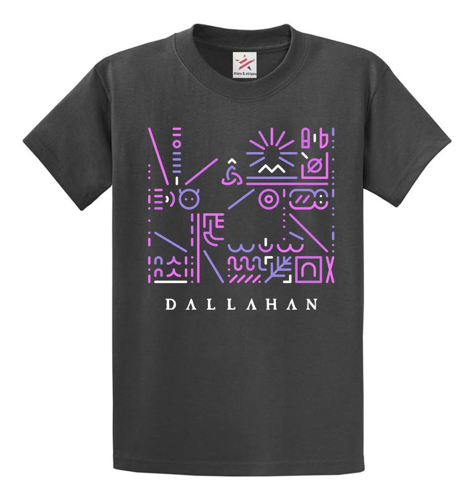 Dallahan SOTD T-shirt Grey/Pink