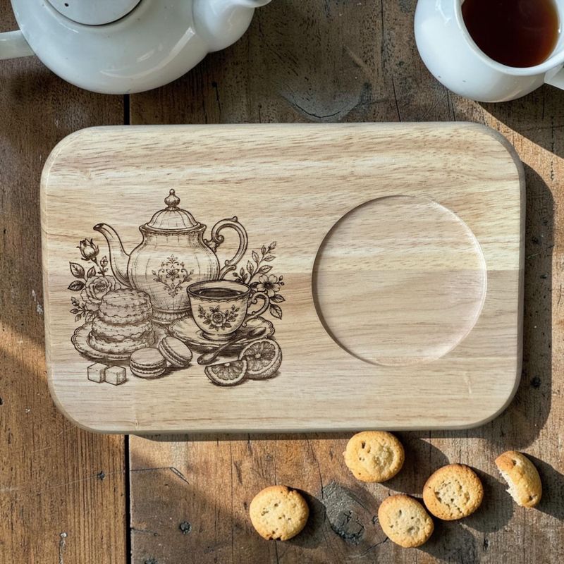 Tea & Biscuit Mini Tray (Teatime) Tea & Biscuit Mini Tray (Teatime)