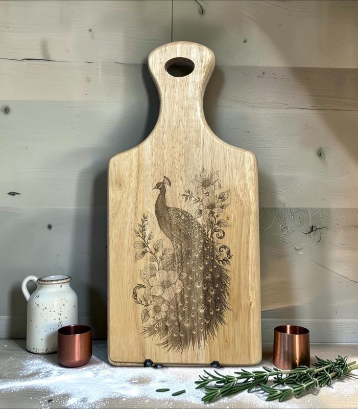 Decorative Paddle Board (Peacock) Decorative Paddle Board (Peacock)