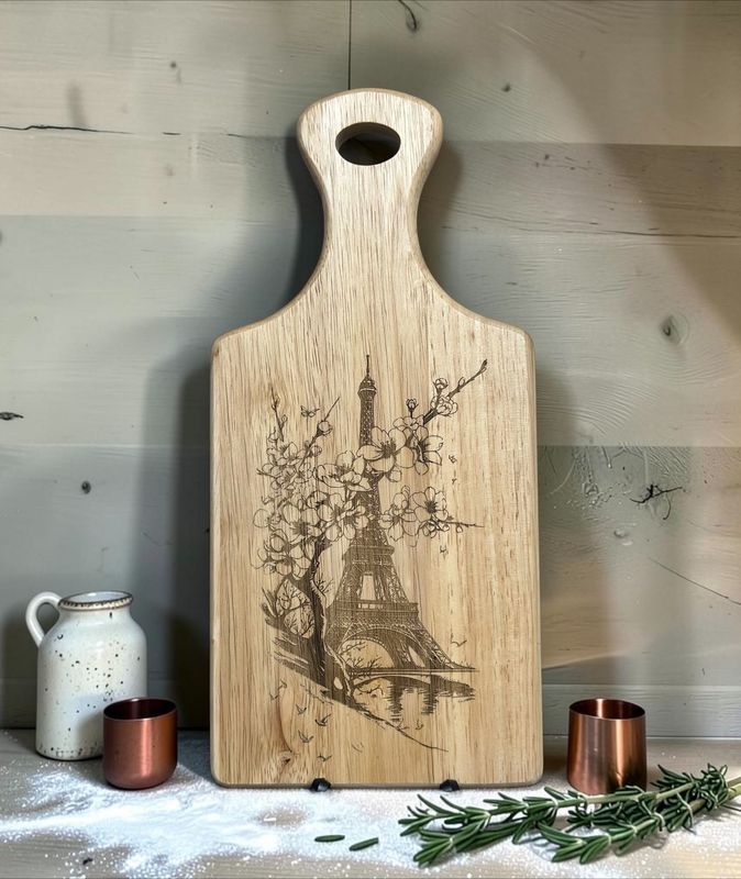 Decorative Paddle Board (Effiel Tower) Decorative Paddle Board (Effiel Tower)