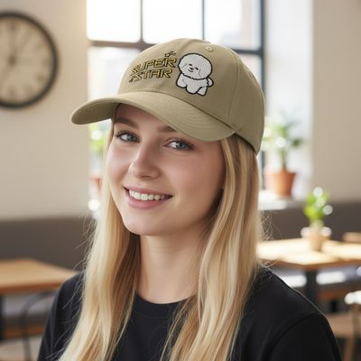 Bichon Superstar Embroidery Baseball Cap