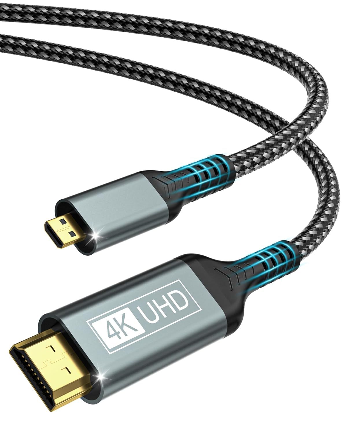 Câble HDMI Mâle  vers Micro HDMI Mâle 1.50m
