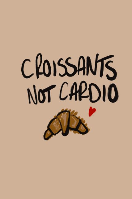 CROISSANTS -  OVERSIZED TEE