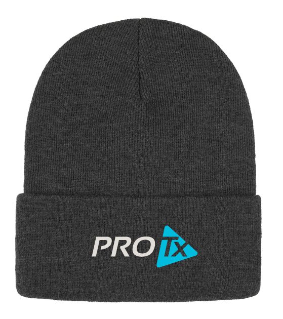 ProTX -  Charcoal Heather Cuff Beanie
