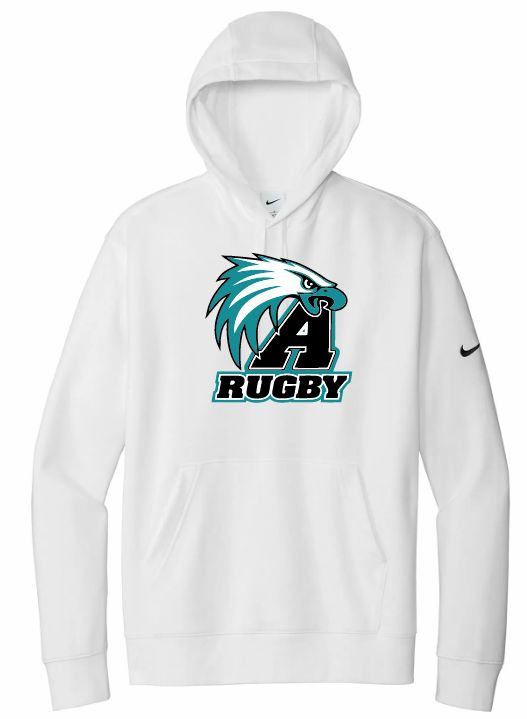 Auburn High - White Auburn Rugby Nike Hoodie