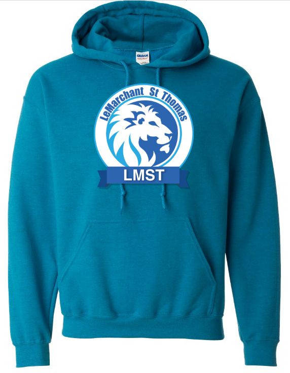 LeMarchant - St. Thomas Elementary - Antique Sapphire LMST Hoodie (Full Chest)