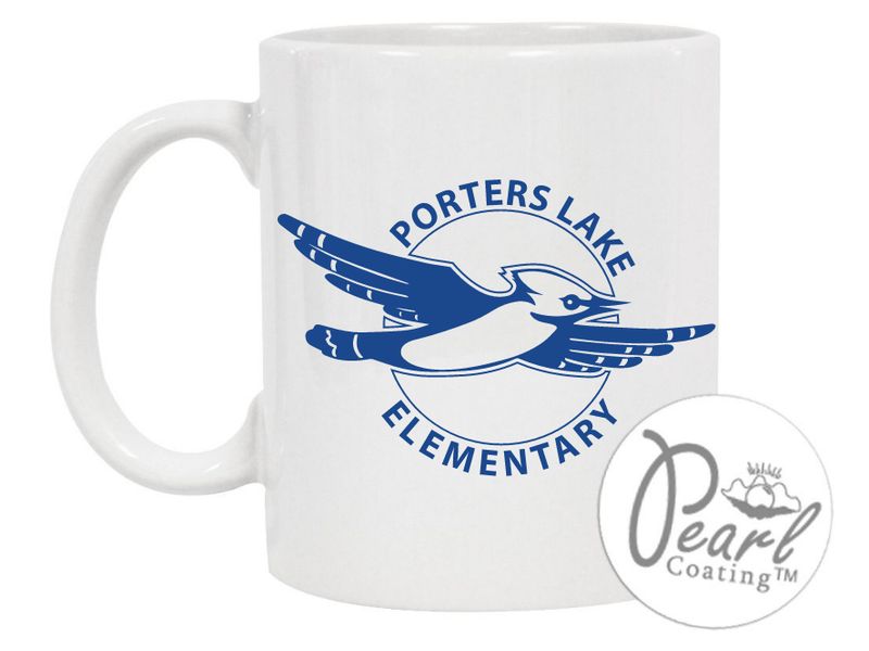 Porters Lake Elementary School - White Mug Porters Lake Elementary School - White Mug