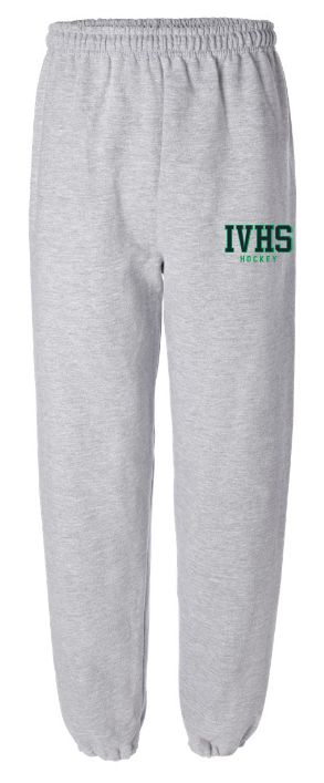 Island View High School - Sport Grey IVHS Hockey Sweatpants