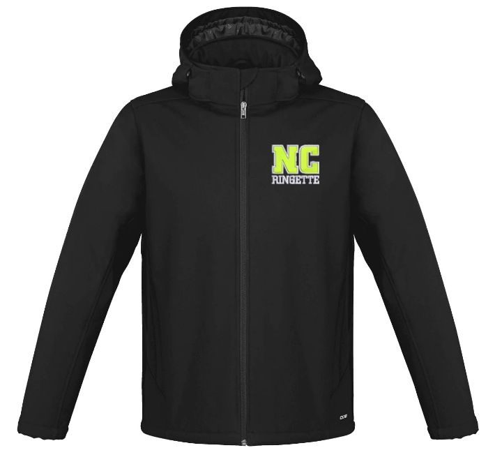 Nova Central Ringette - Black NC Ringette Hurricane Jacket (Embroidered)
